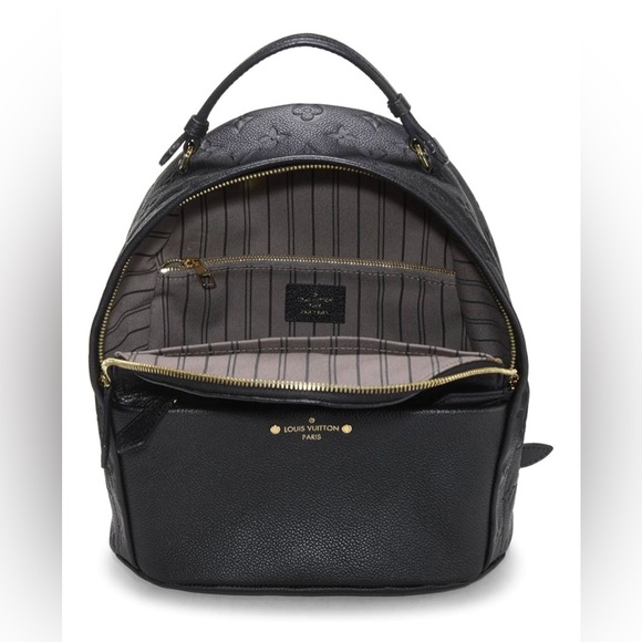 Louis Vuitton | Black Monogram Empreinte Sorbonne Backpack, Black - Picture 5 of 6